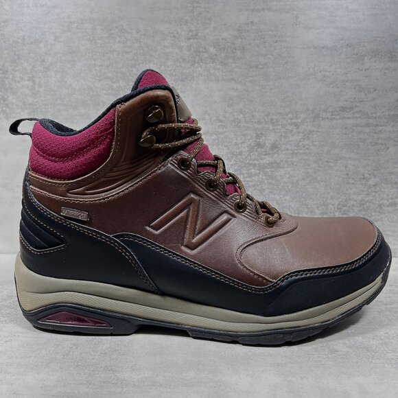 New Balance 1400 Waterproof Trail Hiking Boots - Women's Size 10 D Wide - Brown - Picture 4 of 9